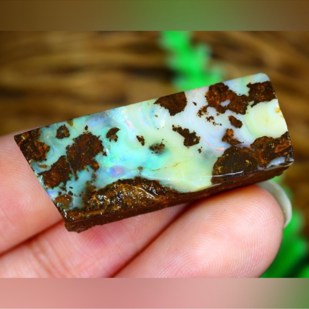 Natural Rough Australian Boulder Opal